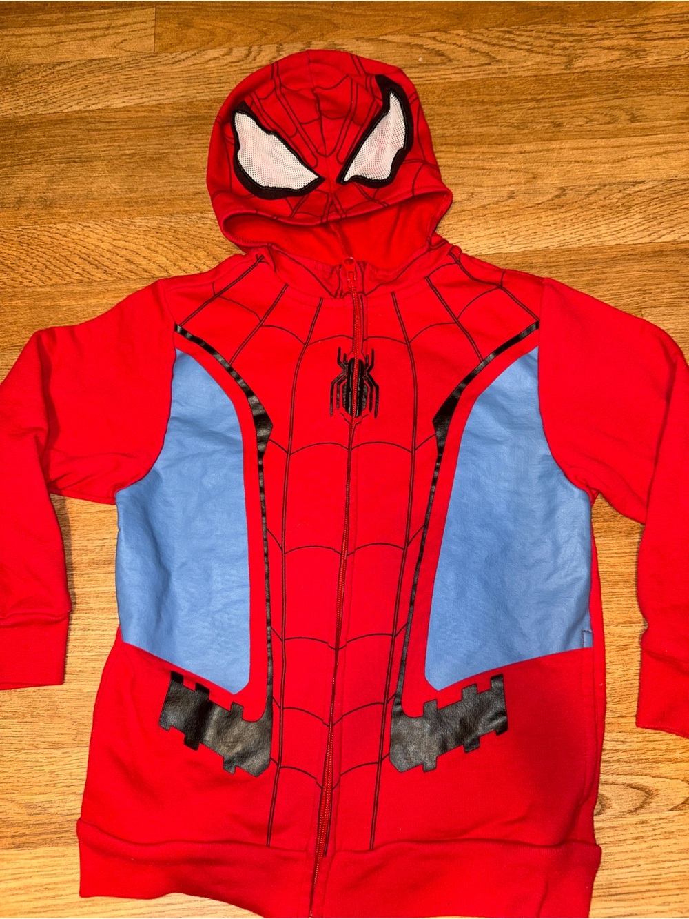 Boys Spider-Man jacket with hoodie